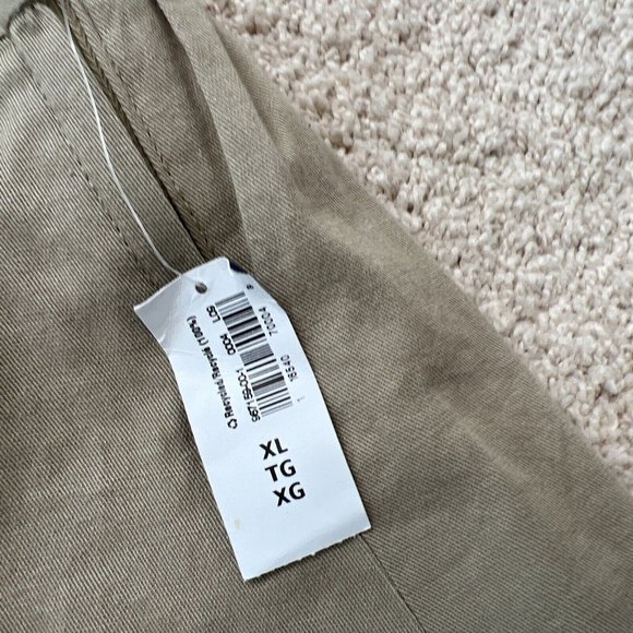 Old Navy Girls XL 14 Uniform Skorts Skirt Shorts Kaki Brown NWT - Picture 3 of 10